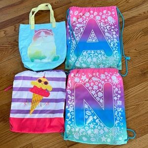 Set of 4 string bags